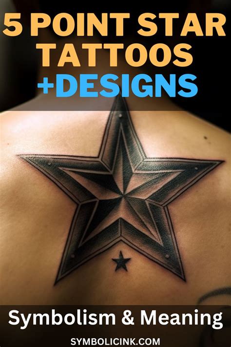 5 pointed star tattoo|Star Tattoo Meaning and Symbolism: Decoding the Mystery